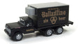 1960 Ford F-100 Refrigerated Box Truck - Assembled - Mini Metals(R) -- Ballantine Beer (black, gold)