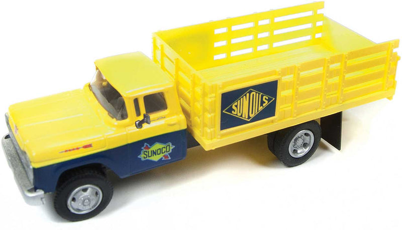 1960 Ford Stakebed Truck - Assembled -- Sunoco