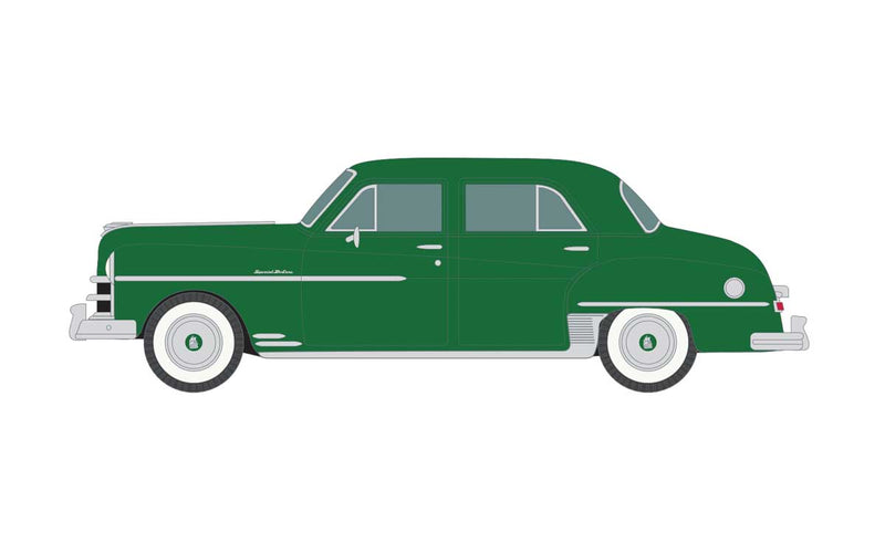 1950 Plymouth 4-Door Sedan - Assembled - Mini Metals(R) -- Shore Green