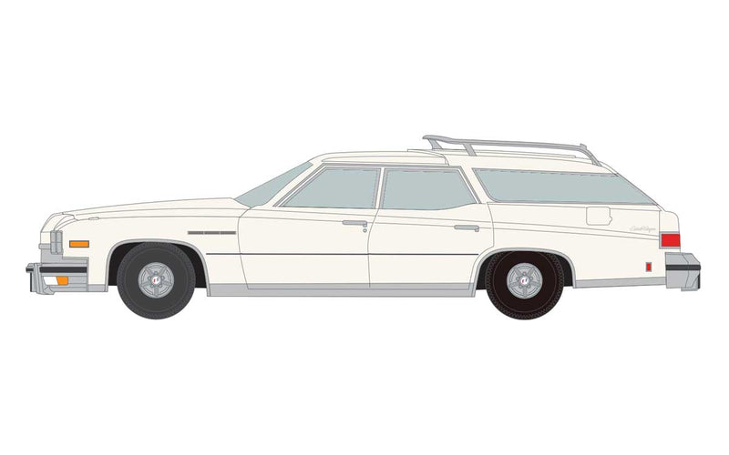 1976 Buick Estate Wagon - Assembled -- Liberty White