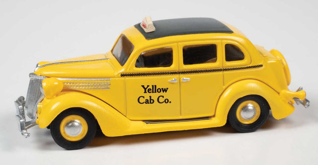 1936 Ford Fordor Sedan - Assembled -- Yellow Cab Taxi (yellow)