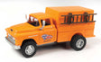 1955 Chevrolet Utility Truck - Assembled - Mini Metals(R) -- Electric Company (orange)-1