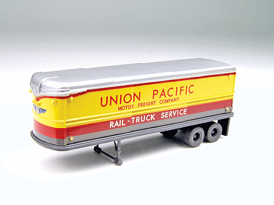 Mini Metals AeroVan Trailer -- Union Pacific pkg(2)