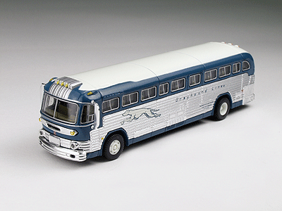 1950s PD 4103 Intercity Bus - Walthers Exclusive -- Greyhound (Destination: New York City)