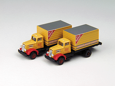 Mini Metals White WC22 Delivery Van -- Nabisco