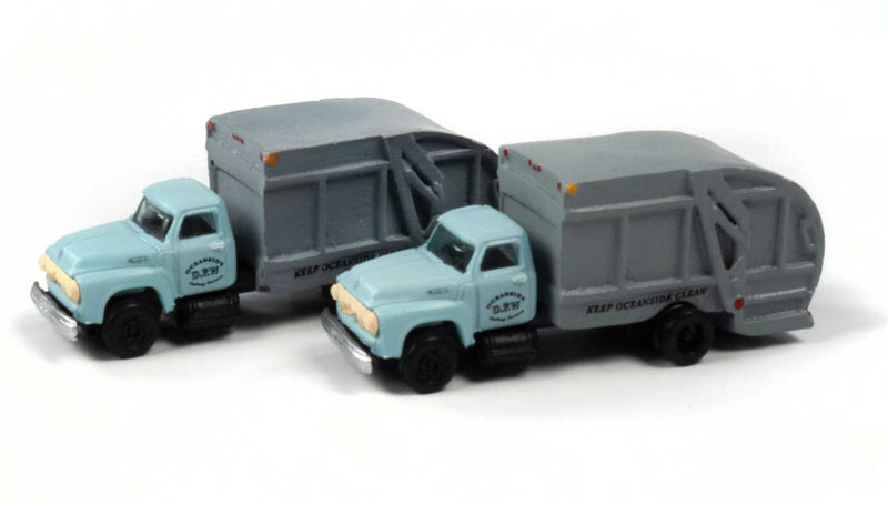 1954 Ford Garbage Truck - Assembled -- Oceanside Department of Public Works