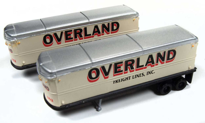 32' AeroVan Trailer - Assembled - Mini Metals(R) -- Overland Freight