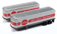 32' AeroVan Trailer - Assembled - Mini Metals(R) -- Coca-Cola