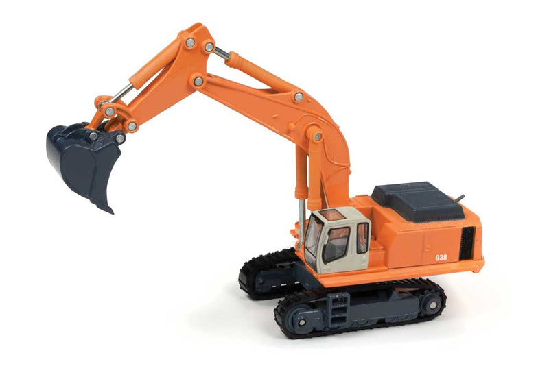 Hydraulic Excavator - Assembled -- Orange
