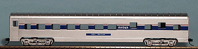 72' Smooth-Side Sleeper - Ready to Run -- Pullman Sleeper - Amtrak Phase IV