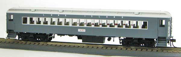 MP-54 Heavyweight Coach - Ready to Run -- Long Island 149 (Tichy Gray, white)