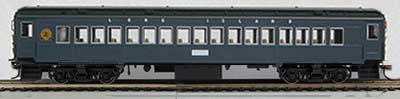 MP-54 Heavyweight Coach - Ready to Run -- Long Island 314 (Goodfellow Gray, Brunswick Green, Dashing Dan Logo)