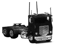 Tractor small cab over
