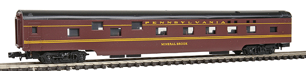 85' Streamlined Smoothside Pullman Sleeper -- Pennsylvania