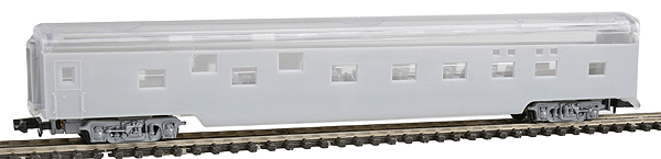 85' Streamlined Pullman -- Undecorated