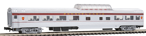 85' Streamlined Dome Car -- Pennsylvania "Senator"