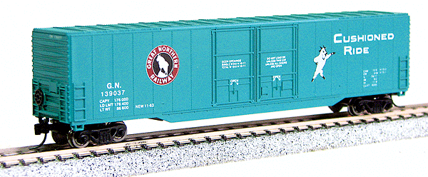 Greenville 60' Double-Door Boxcar - Ready to Run -- Great Northern