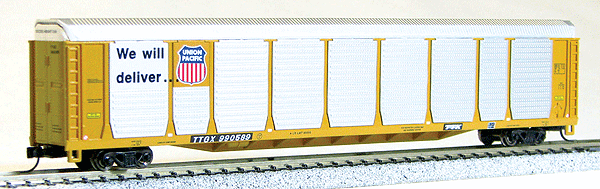 Tri-Level Auto Rack -- Union Pacific #2 (We Will Deliver)