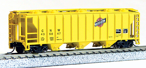 40' Covered Hopper -- Chicago & North Western