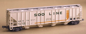52' Covered Hopper -- Soo Line