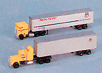 Tractor/Trailer Set -- UP