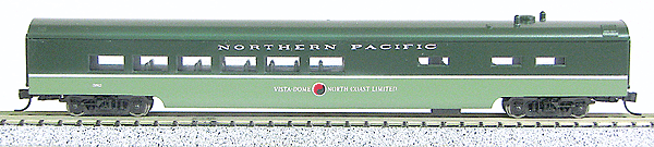 85' Smooth-Side Diner - Ready to Run w/Micro-Trains(R) Couplers -- Northern Pacific (Two-Tone Green)