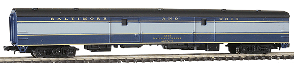 85' Baggage Car -- Baltimore & Ohio