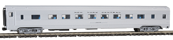 Budd Streamlined Corrugated Side Coach -- New York Central