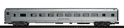 Budd Streamlined Corrugated Side Coach -- California Zephyr