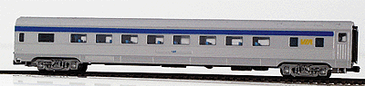 Budd Streamlined Corrugated Side Coach -- Via Rail