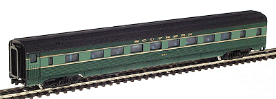 Budd Streamlined Corrugated Side Coach -- Southern "Crescent"