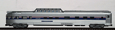 Budd 85' Streamlined Corrugated Side Dome Observation -- Amtrak (Phase IV)