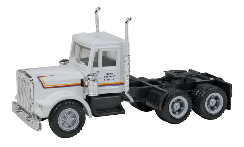 Kenworth Semi Tractor Only - Assembled -- Quad/Graphics
