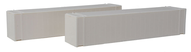 ThermoKing 45' Reefer Container 2-Pack - Ready to Run -- Undecorated