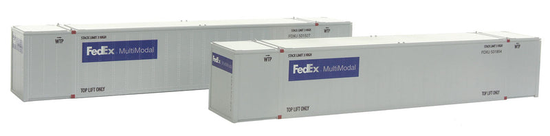 53' Sheet/Post Rivet Side Container -- FedEx Multi-Modal #1 & 2 pkg(2)