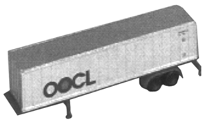 40' Rib Side Container -- OOCL