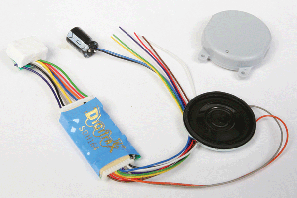 Sound & DCC Decoder -- Fits Con-Cor M10000 Passenger Train