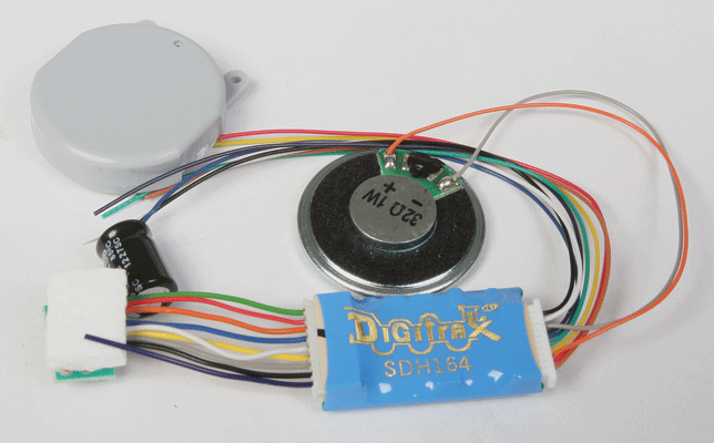 Sound & DCC Decoder -- Fits Con-Cor AeroTrain