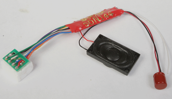 Sound & DCC Decoder -- Fits Con-Cor M10000 Passenger Train