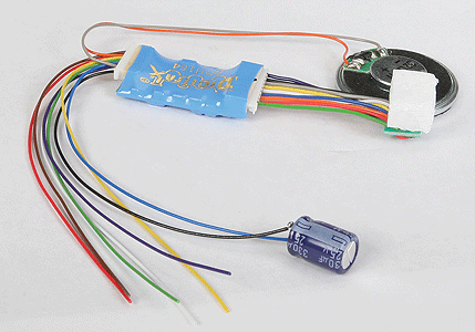 Sound & DCC Decoder -- Fits Reading Crusader Locomotive