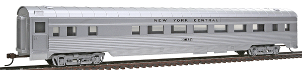 85' Streamlined Corrugated Side Coach -- New York Central