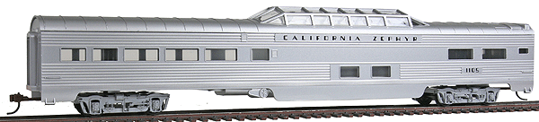 85' Streamlined Corrugated Side Dome -- "California Zephyr"