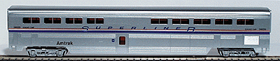 85' Streamlined Superliner Amtrak Phase IV -- Diner