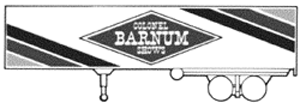 Colonel Barnum Trailers -- 28'