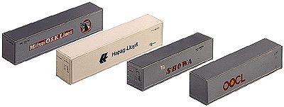 40' Smooth Side Containers -- OOCL