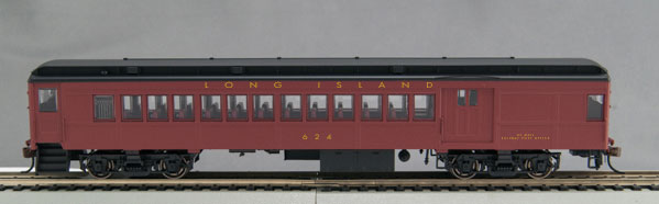 P54 Heavyweight Combine - Ready to Run -- Long Island #625 (1940s, Tuscan, black, gold Futura Lettering)
