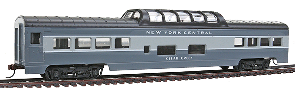 72' Smooth-Side Dome - Ready to Run -- New York Central (Two-Tone Gray)