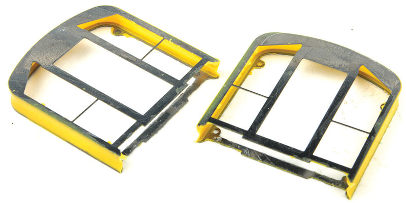 Working Full-Width Diaphragms - 1 Pair -- Armour Yellow