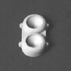 Headlights - Diesels (Plastic) -- Pyle Early (Rounded) Dual Beam pkg(2)