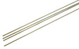 Round Brass Wire pkg(4) -- .040" Diameter (HO Scale 3"; N Scale 6-3/8")
